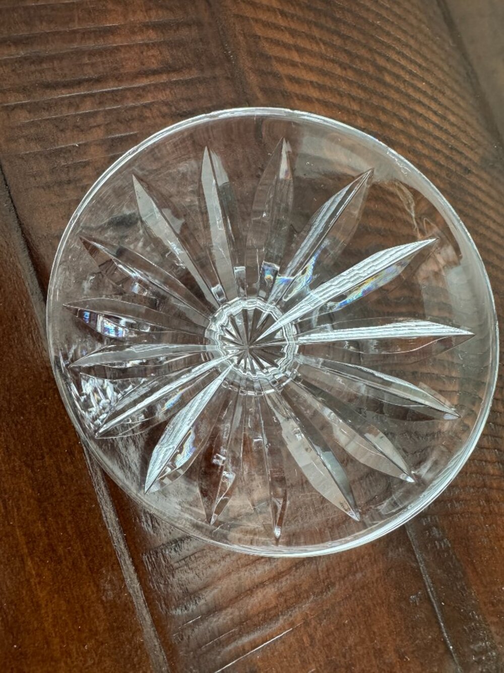 Vintage Waterford Ireland “Colleen” Cut Crystal Biscuit Barrel Jar With Lid - Picture 4 of 6